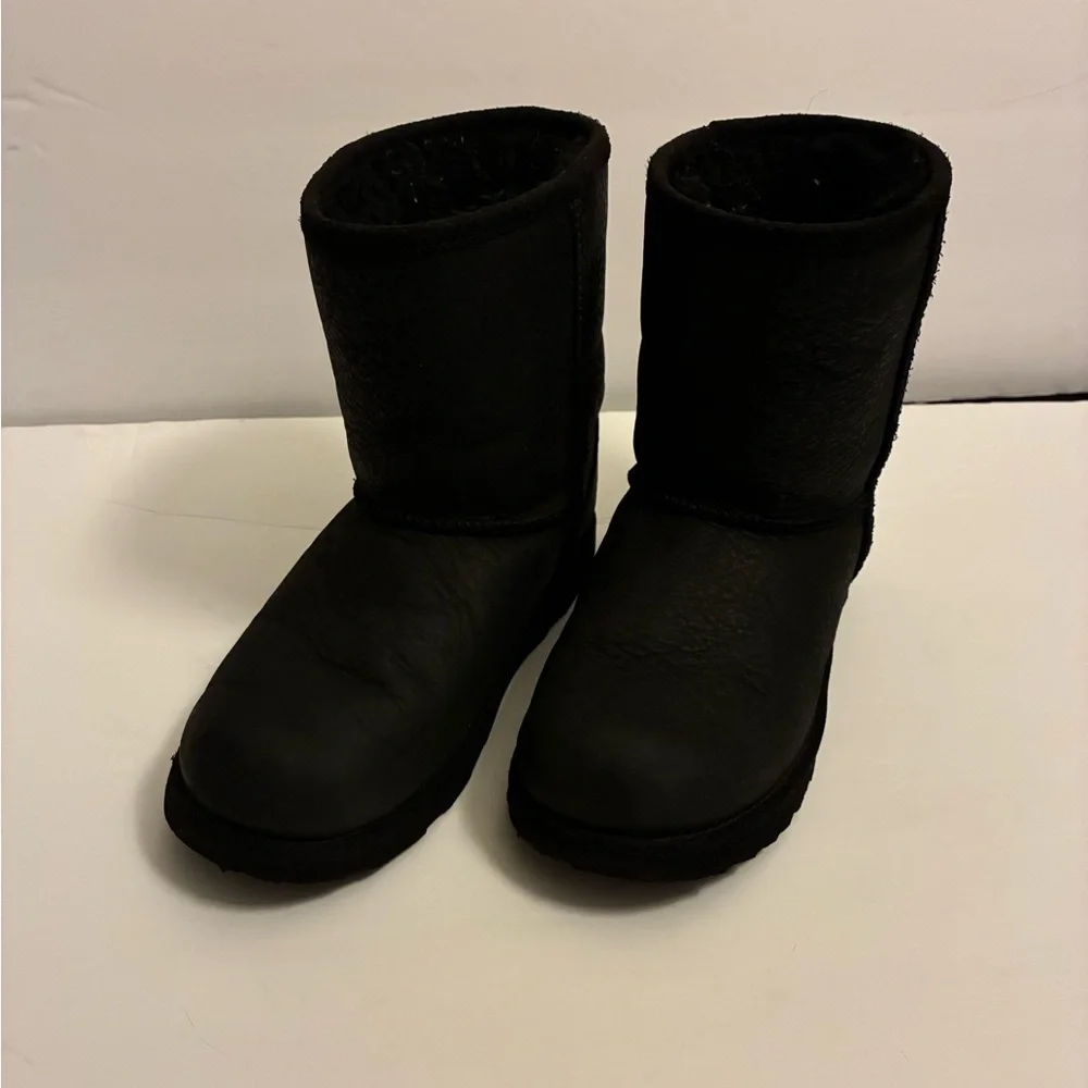 Cozy Black Kids Ugg Boots